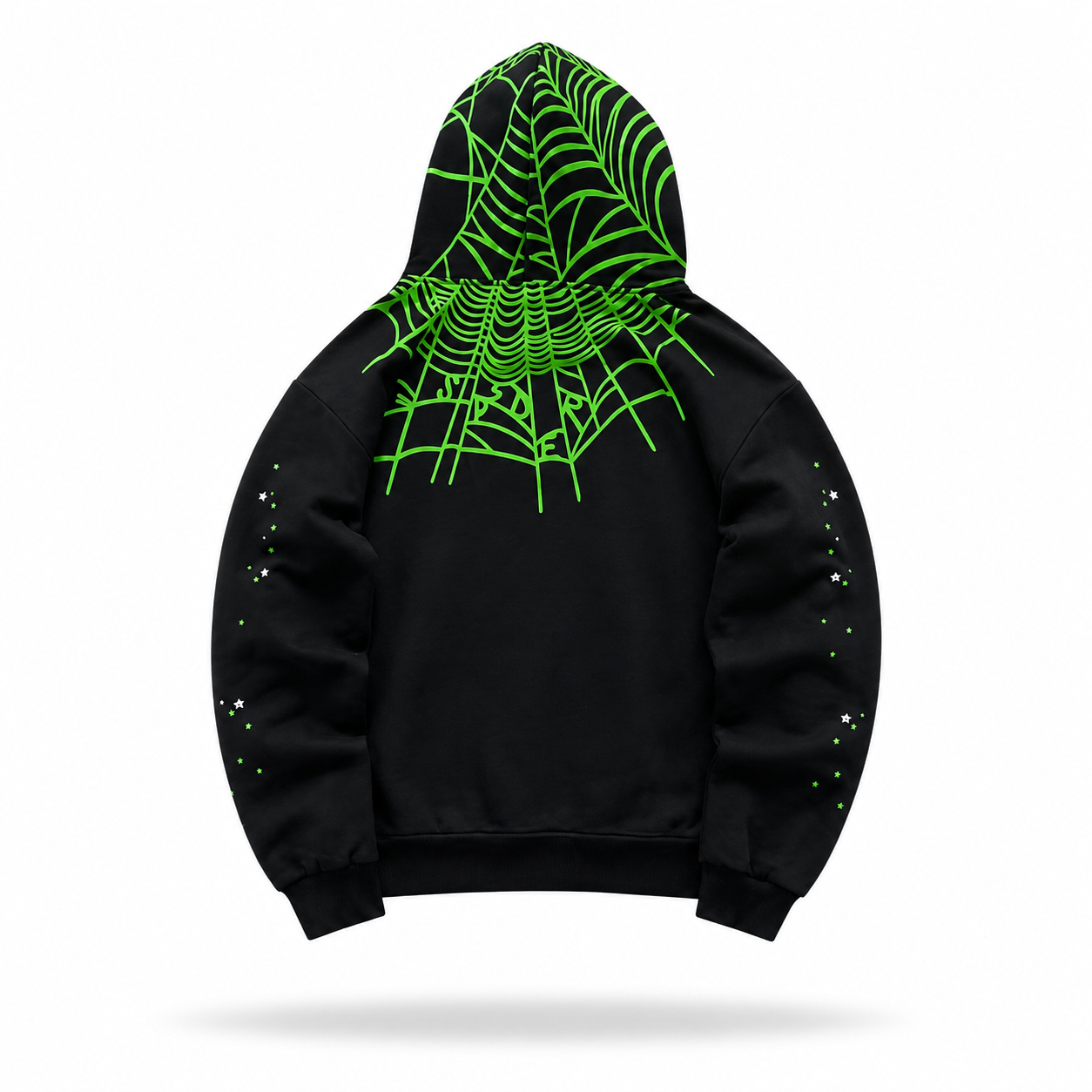 Sp5der Star OG Web V2 Hoodie 'Slime Green'