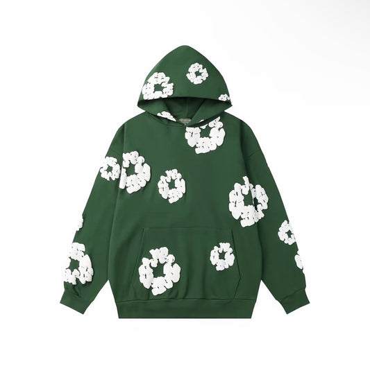 Denim Tears Cotton Wreath Hoodie – Green