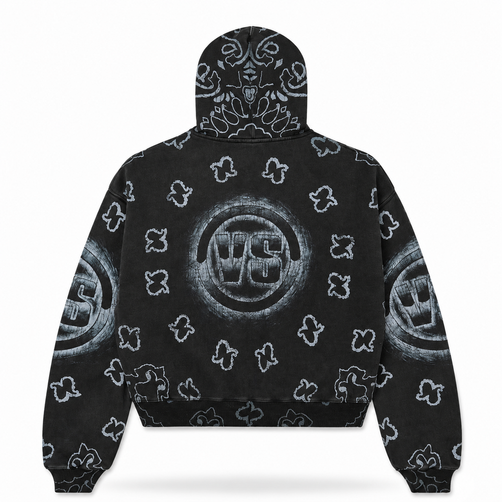 Sudadera Vale Forever Flag Negra