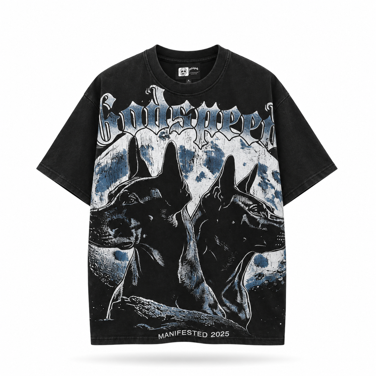 Camiseta Godspeed Doberman