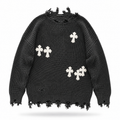 Sudadera Chrome Hearts DISTRESSED KNIT