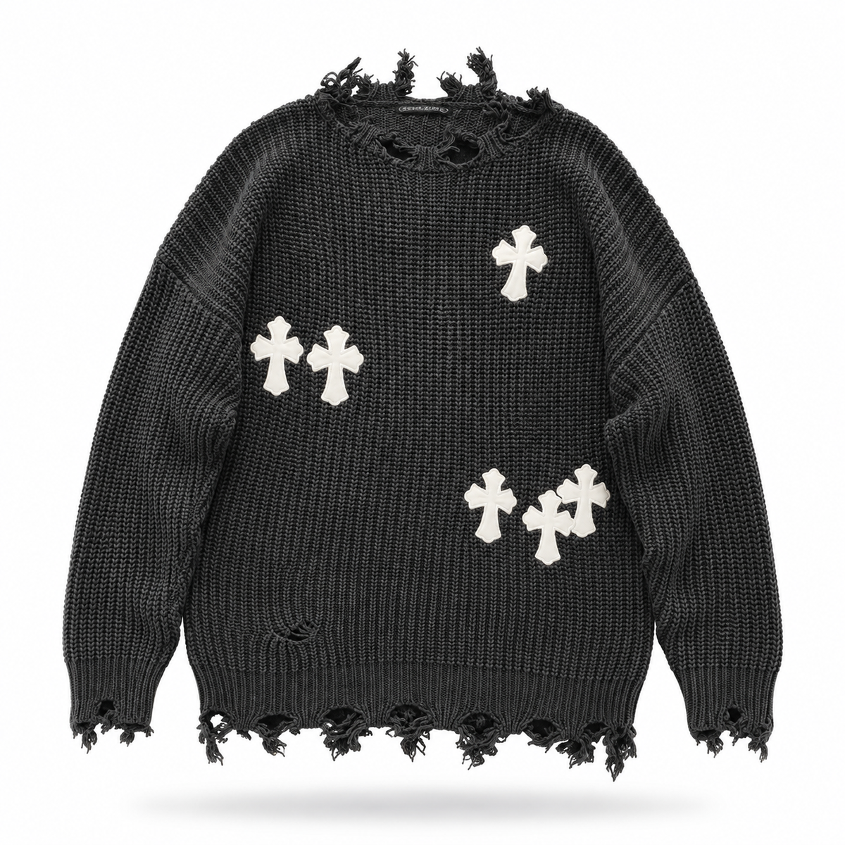 Sudadera Chrome Hearts DISTRESSED KNIT