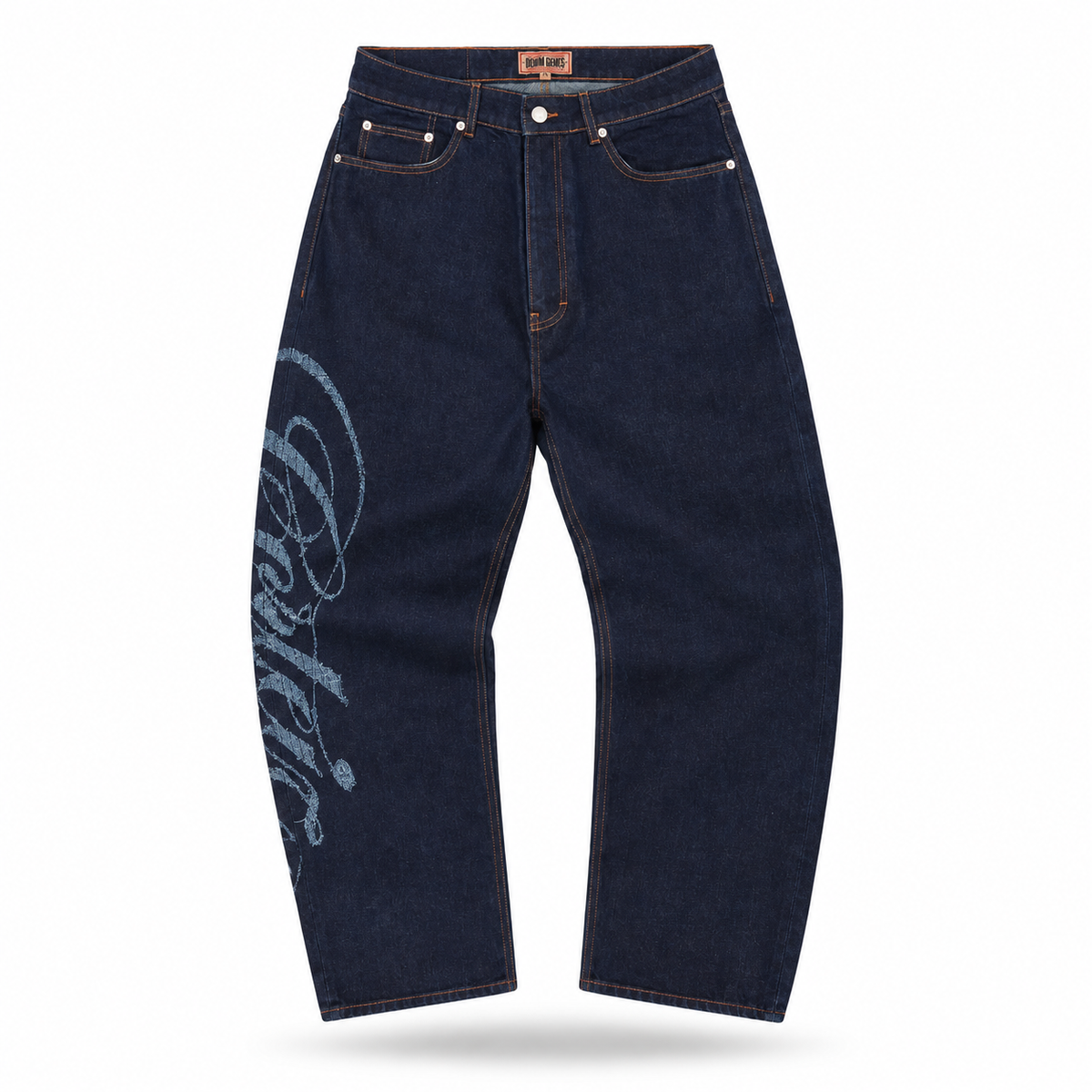 Pantalón Corteiz Type II Frayed Denim 'Indigo'