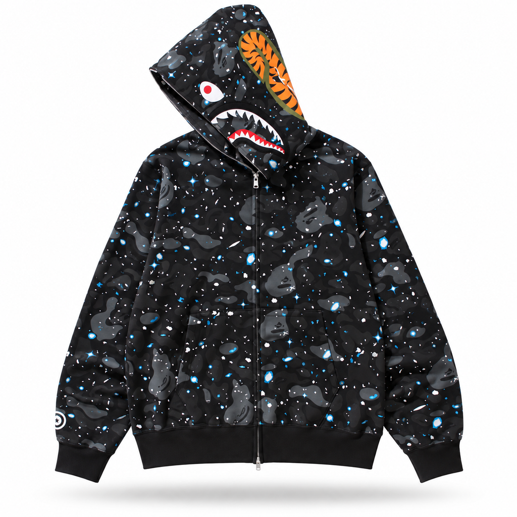 Bape Space Shark Negro