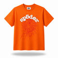 Sp5der Worldwide "Web" Tee / Orange
