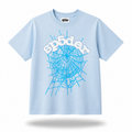 Sp5der Worldwide "Web" Tee / Sky Blue