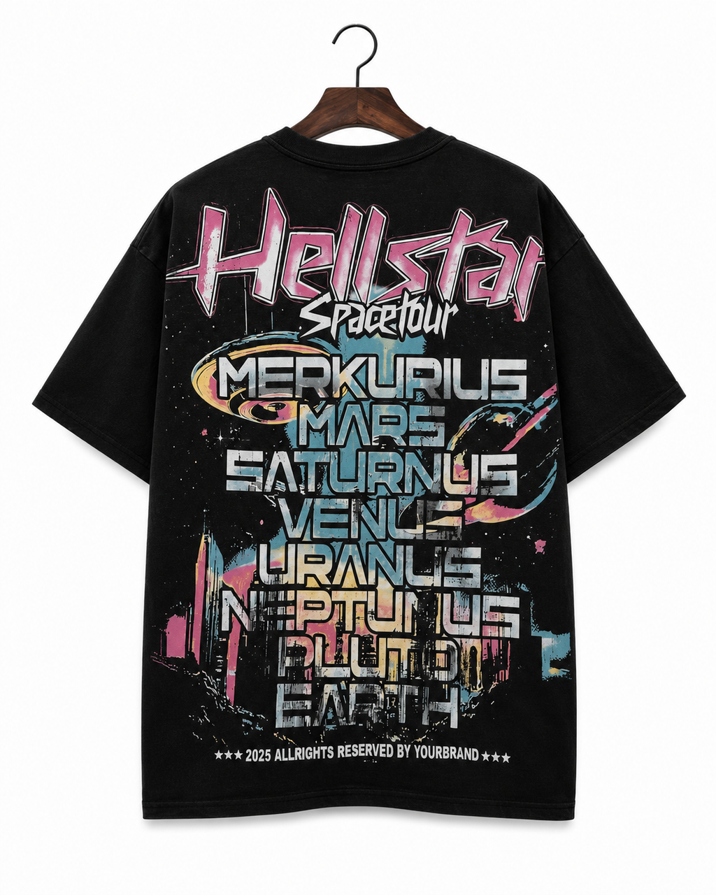Hellstar Cyberpunk Star Sunglasses Tee