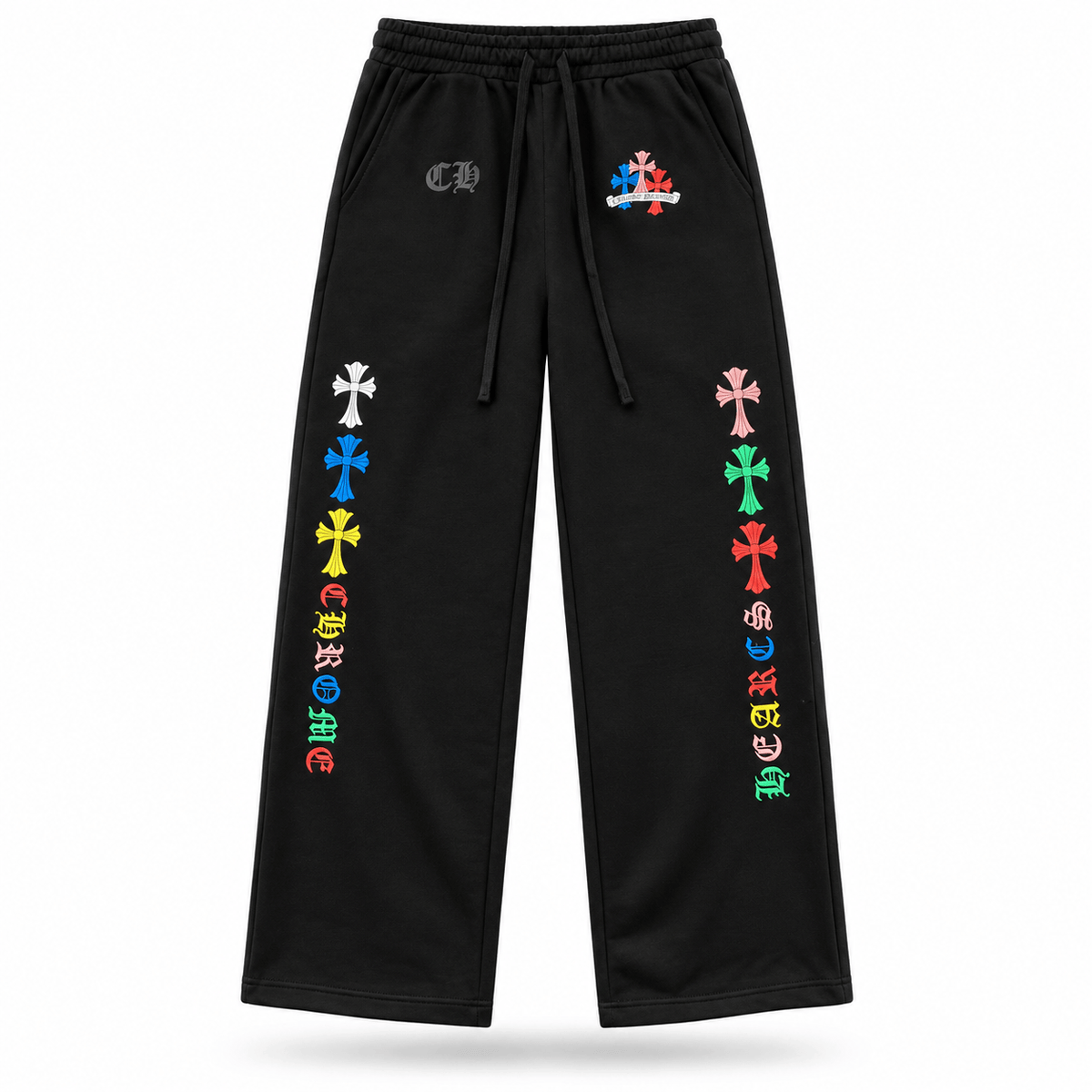 Pantalón Chrome Hearts Multicolor Cross