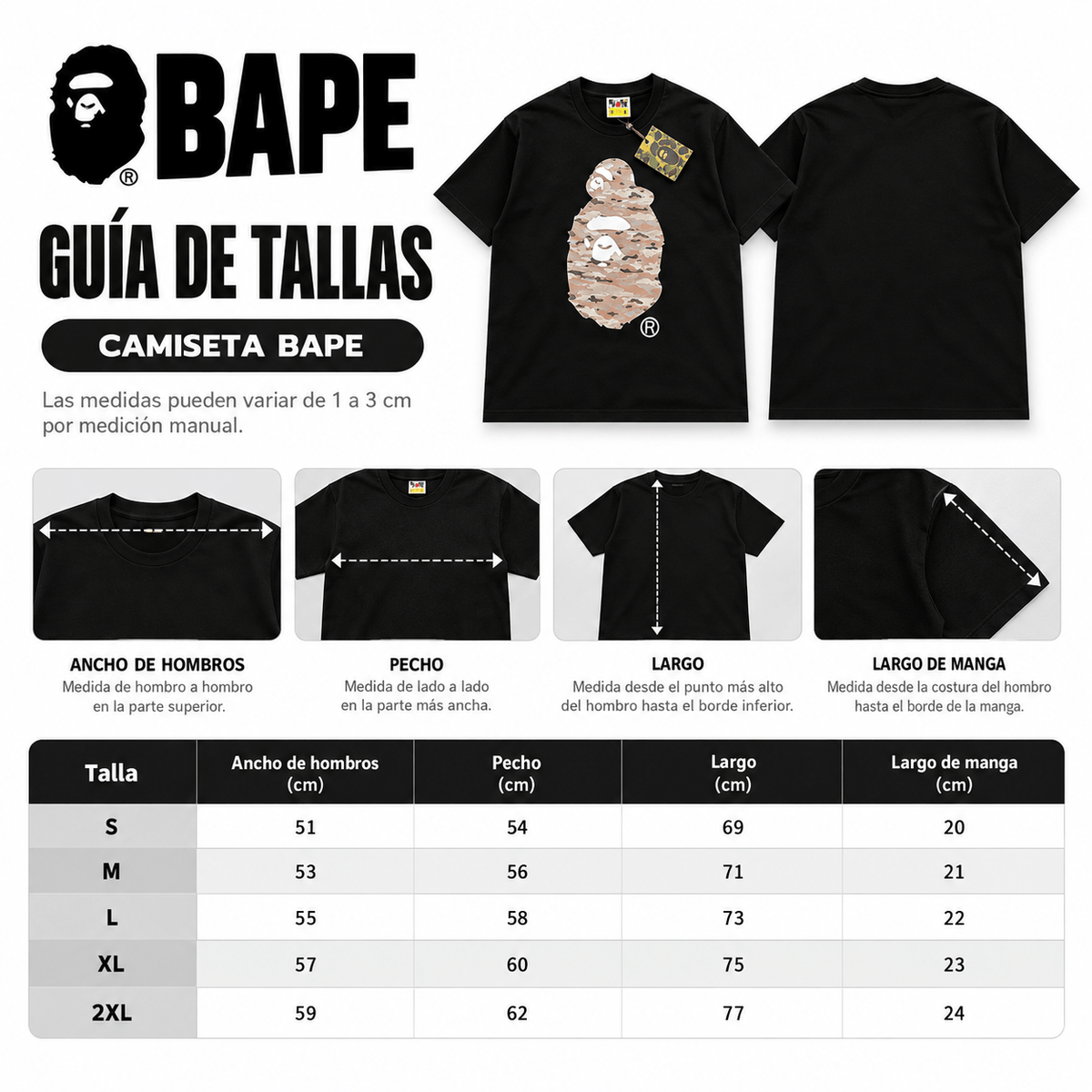 Camiseta Tiger Camo Milo on Big Ape