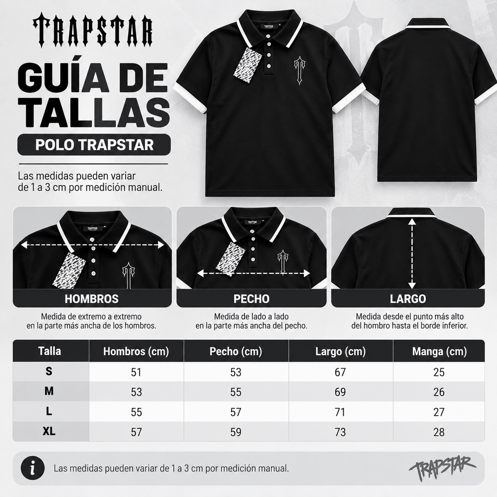 Camiseta Trapstar Irongate Blanca