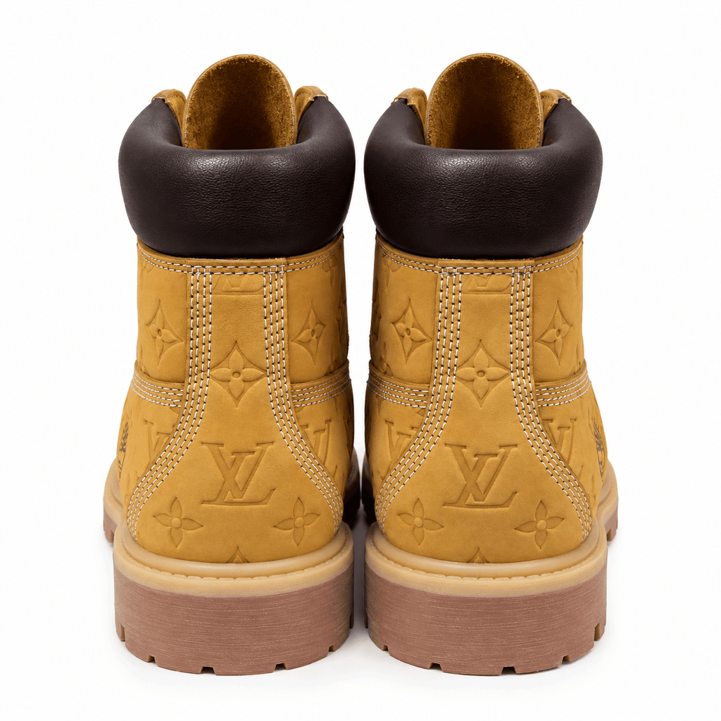 Louis Vuitton Timberland 6" Ankle Boot Wheat Monogram