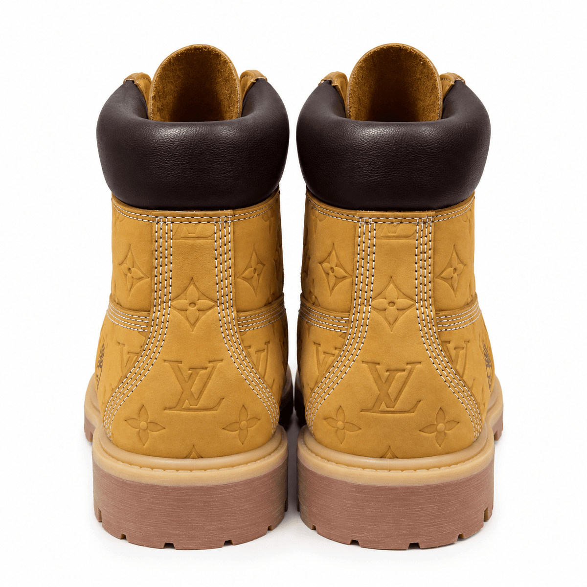 Louis Vuitton Timberland 6" Ankle Boot Wheat Monogram
