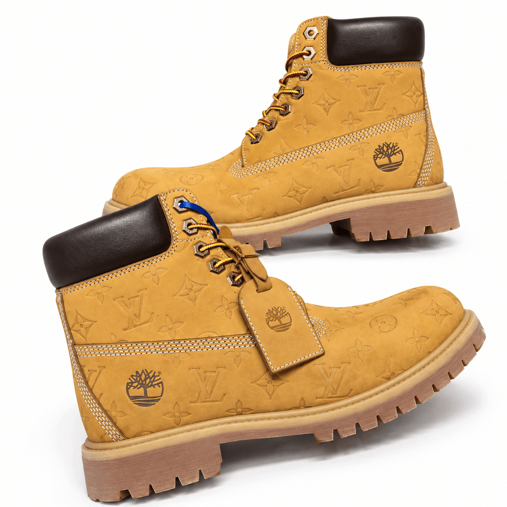 Louis Vuitton Timberland 6" Ankle Boot Wheat Monogram