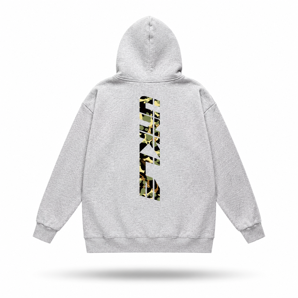 BAPE Headz Pullover Hoodie “Grey”