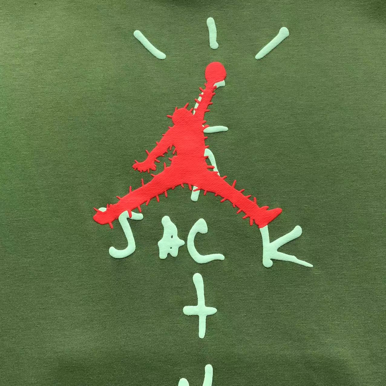 Travis Scott x Jordan Cactus Jack "Highest In the Room" Hoodie (Olive)
