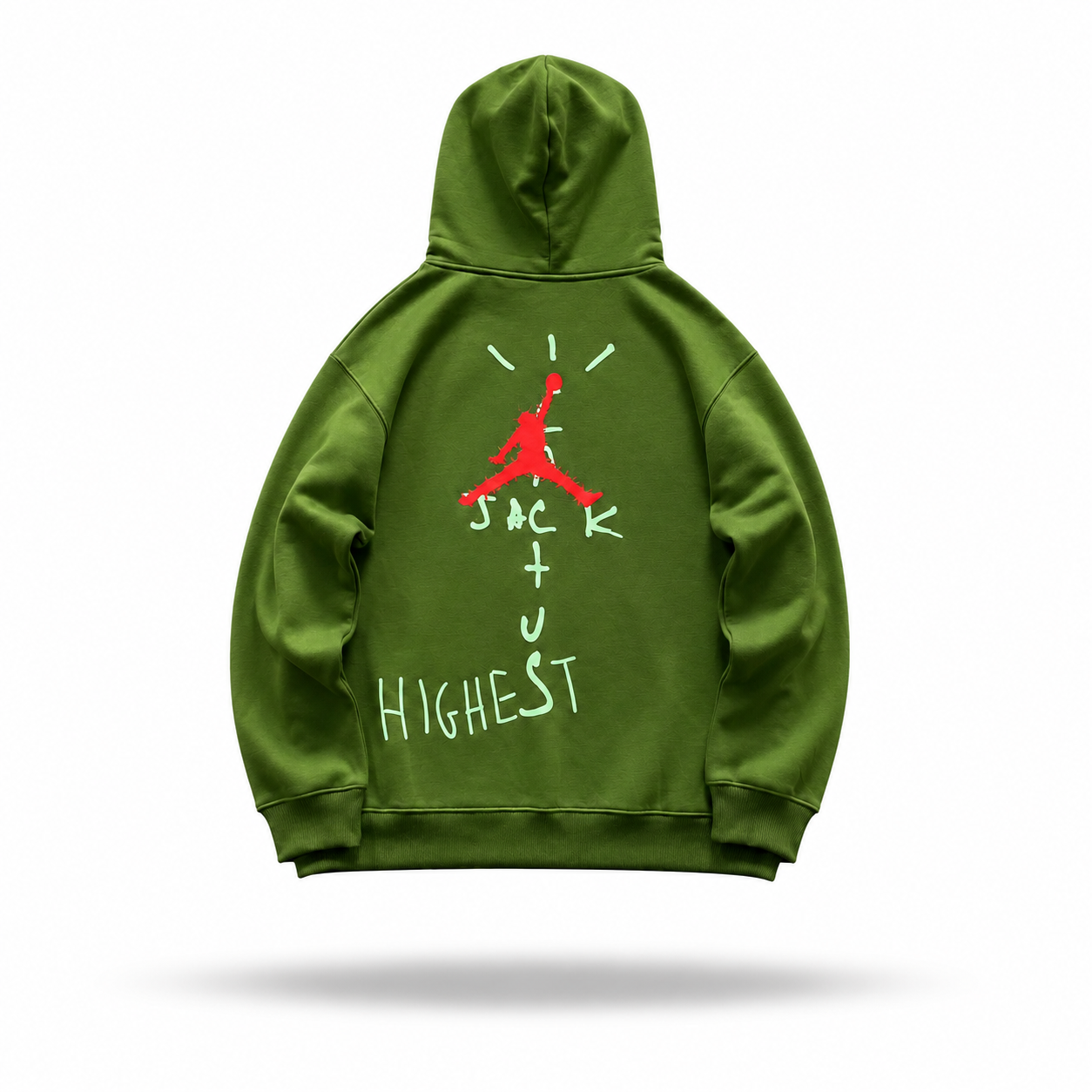 Travis Scott x Jordan Cactus Jack "Highest In the Room" Hoodie (Olive)