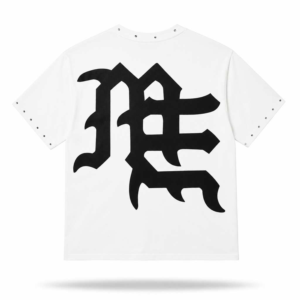 Emotion “Children Archer” Rhinestone T-Shirt – White