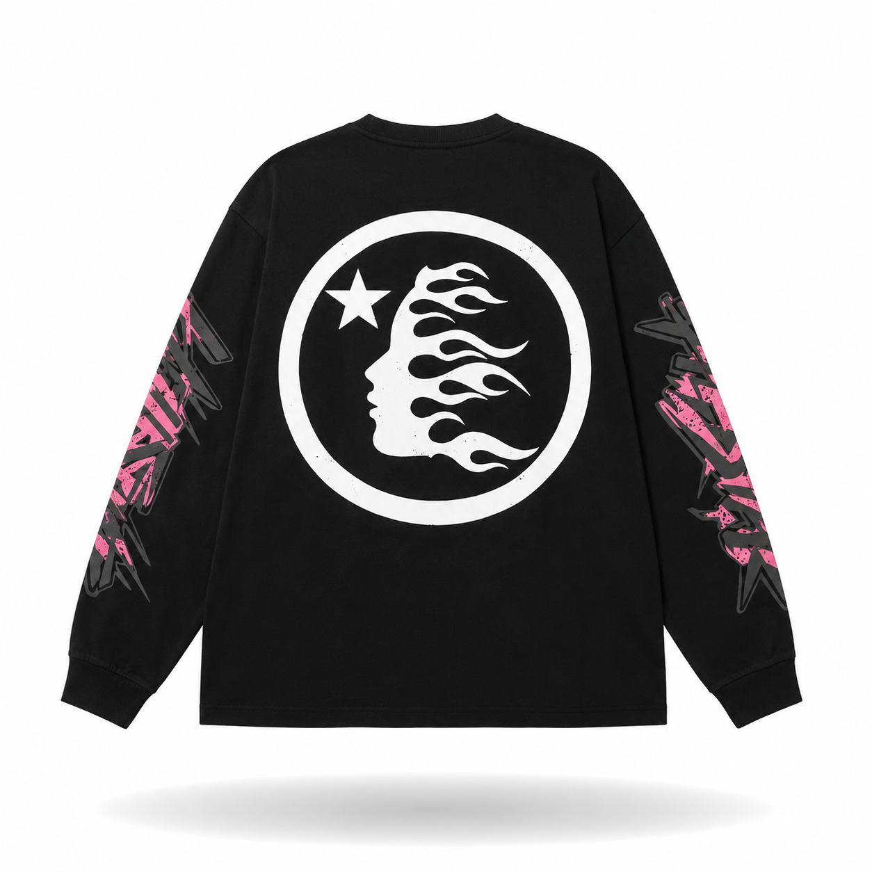 Hellstar Pink Logo Long Sleeve