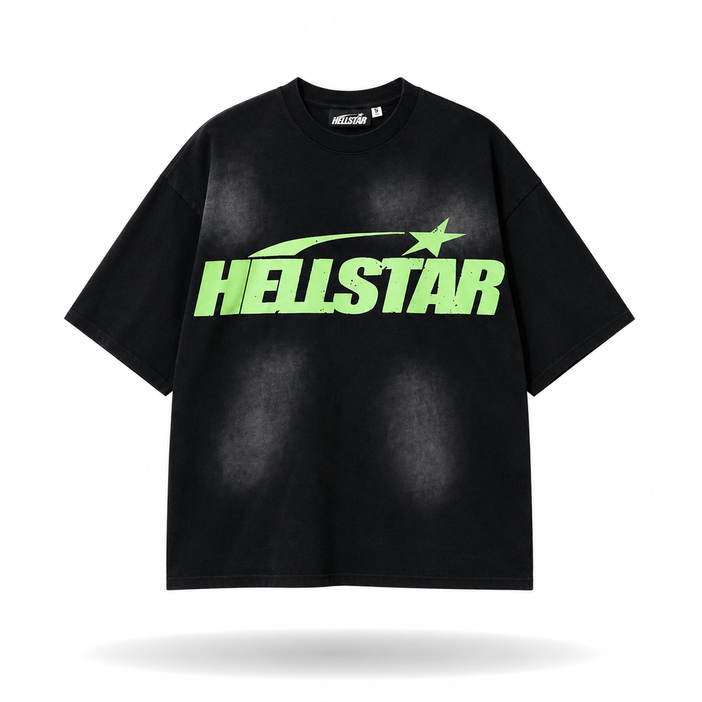 Hellstar Classic T-Shirt “Black/Green”
