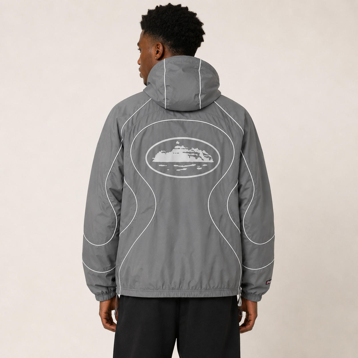Chandal Nike x Corteiz NRG Gris gully