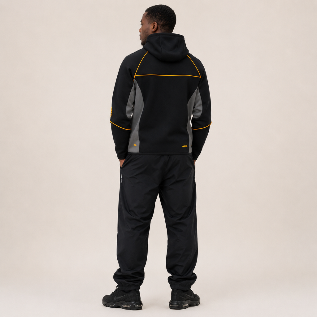 Nike x NOCTA Tech Zip Hoodie Black / Orange