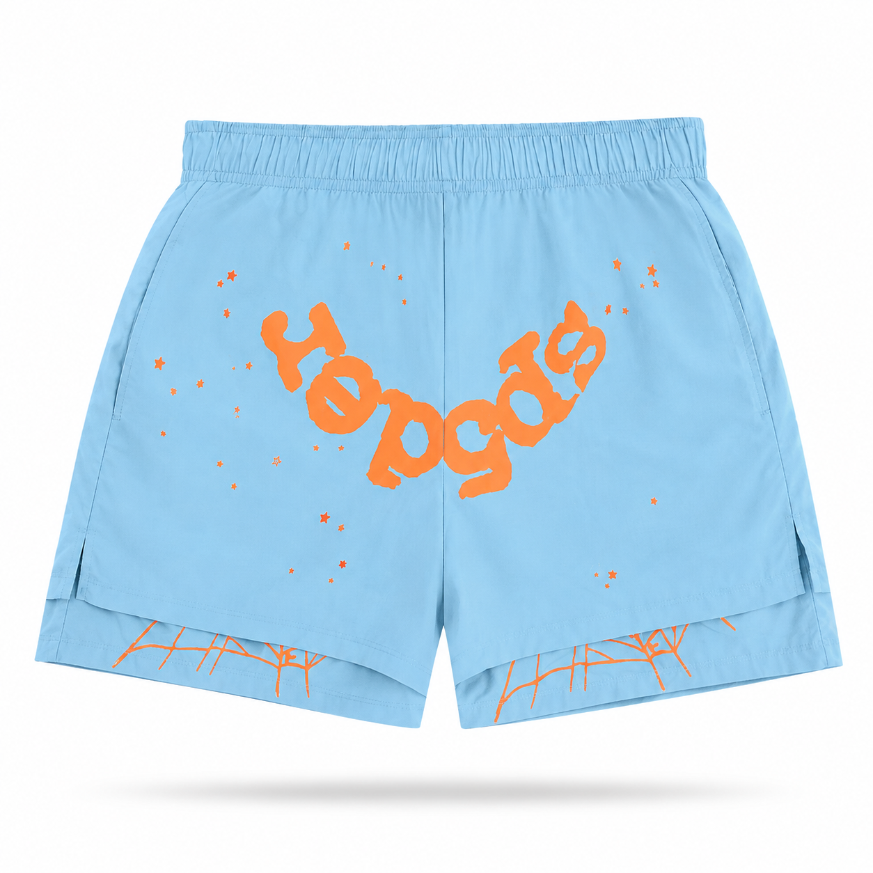 Short Sp5der Web Double Layer Azul Cielo