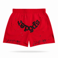 Short Sp5der Web Double Layer Rojo