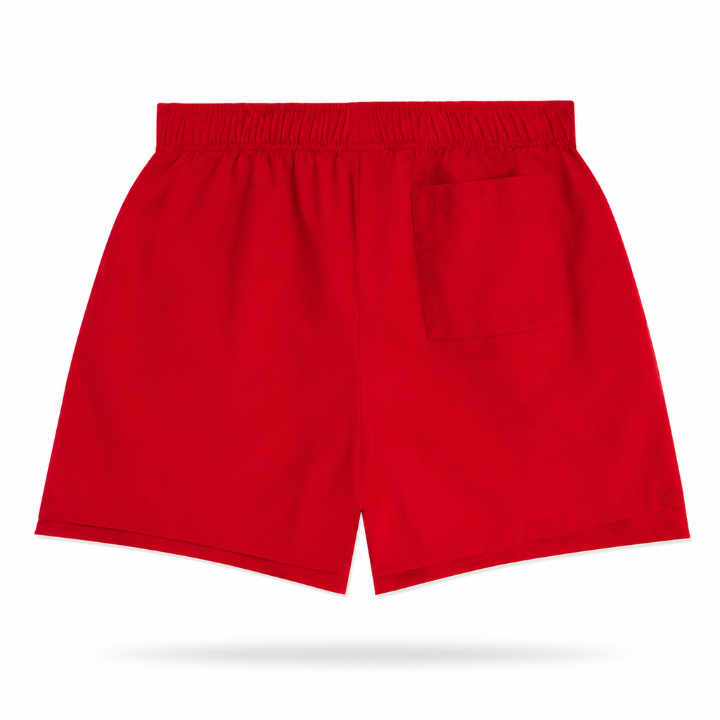 Short Sp5der Web Double Layer Rojo