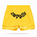 Short Sp5der Web Double Layer Amarillo