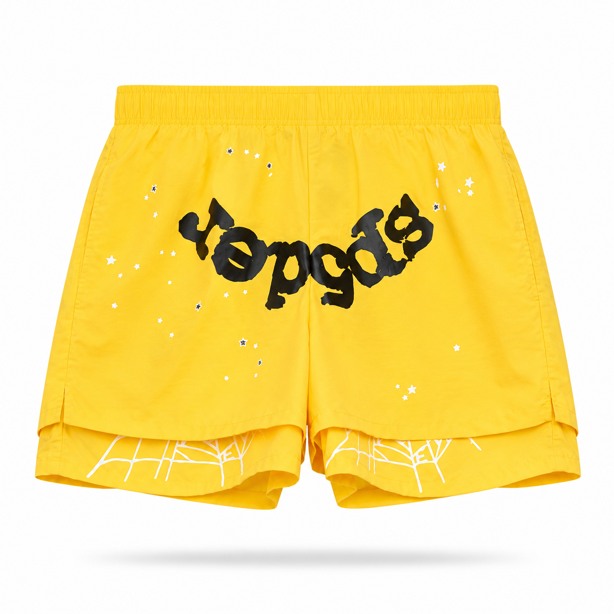 Short Sp5der Web Double Layer Amarillo