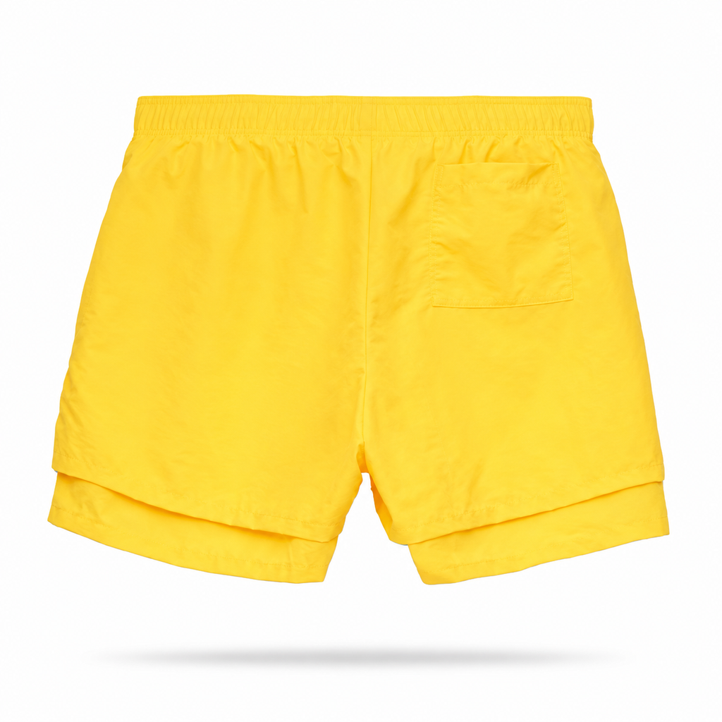 Short Sp5der Web Double Layer Amarillo