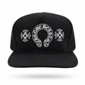 Gorra Chrome Hearts Horseshoe Denim Baseball Negra