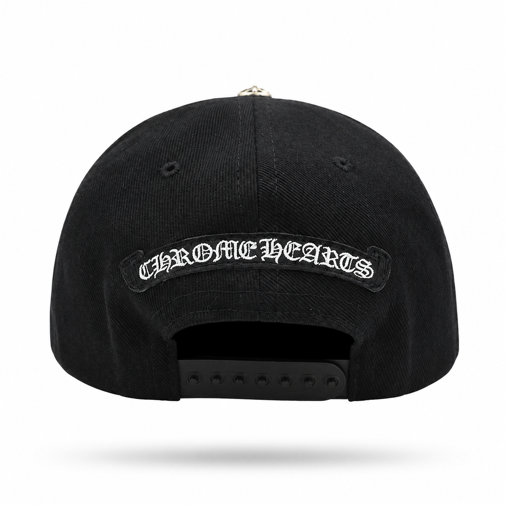 Gorra Chrome Hearts Horseshoe Denim Baseball Negra