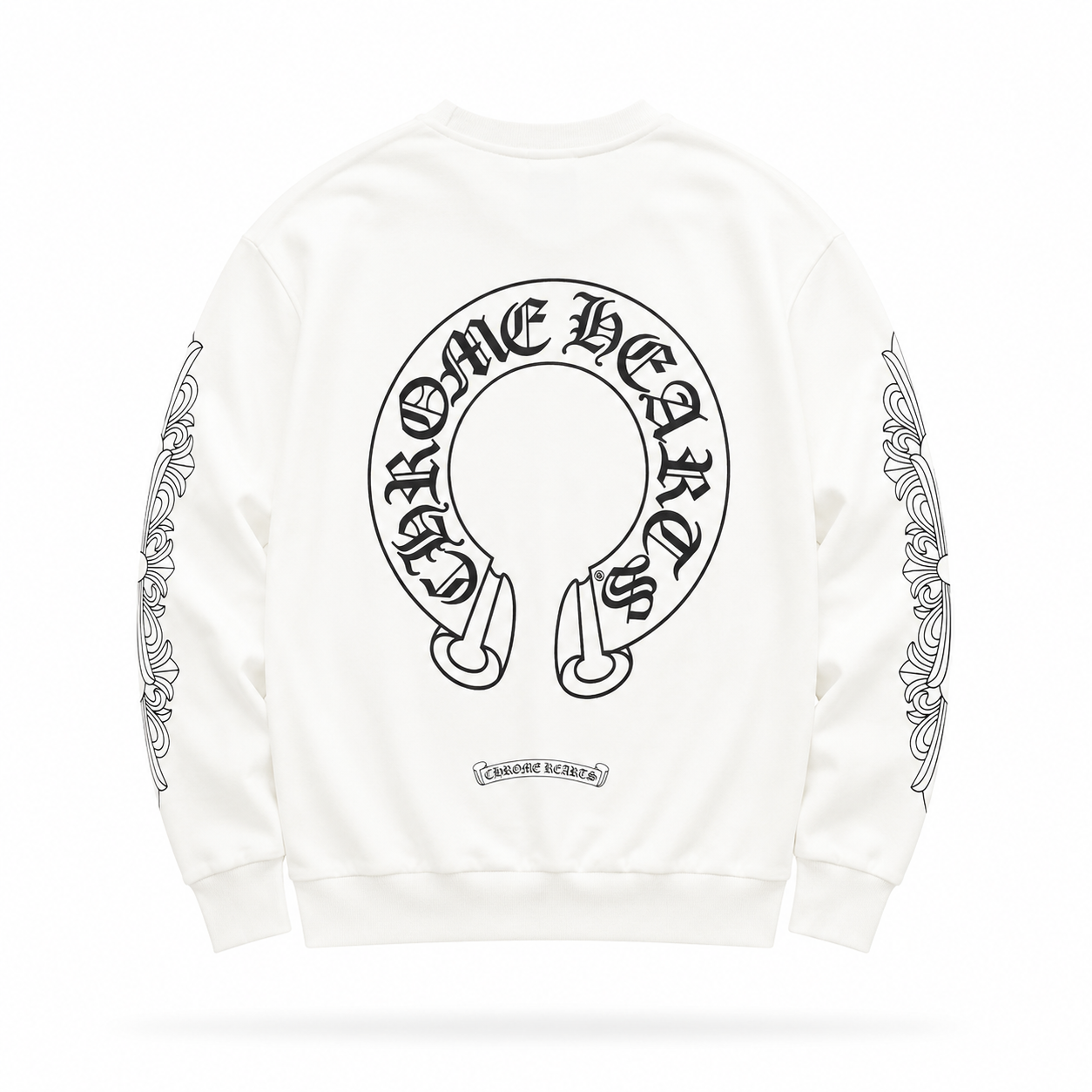 Sudadera Chrome Hearts Horseshoe Blanco